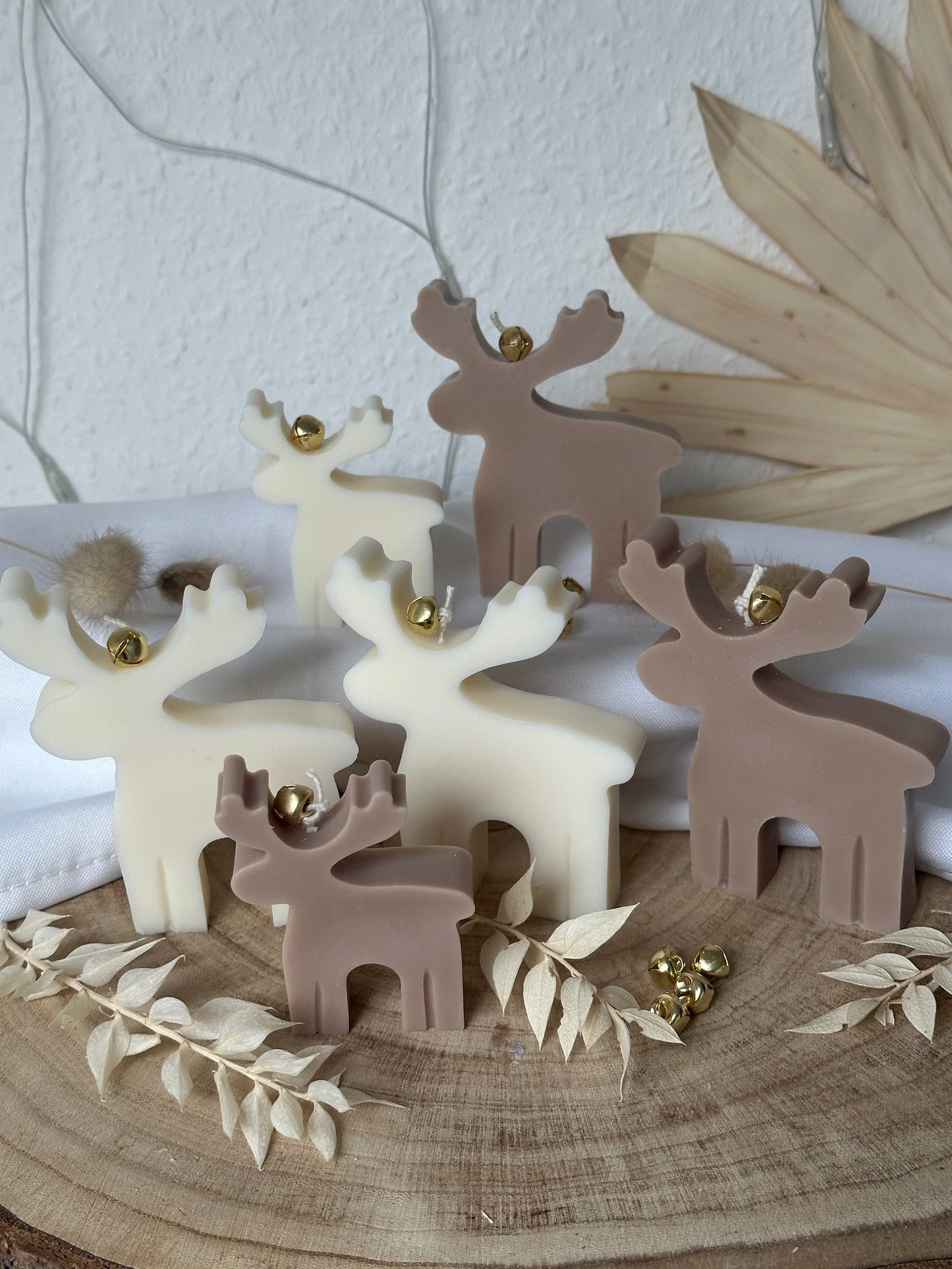 2er-Set Kerze "Elch" | Geschenkset