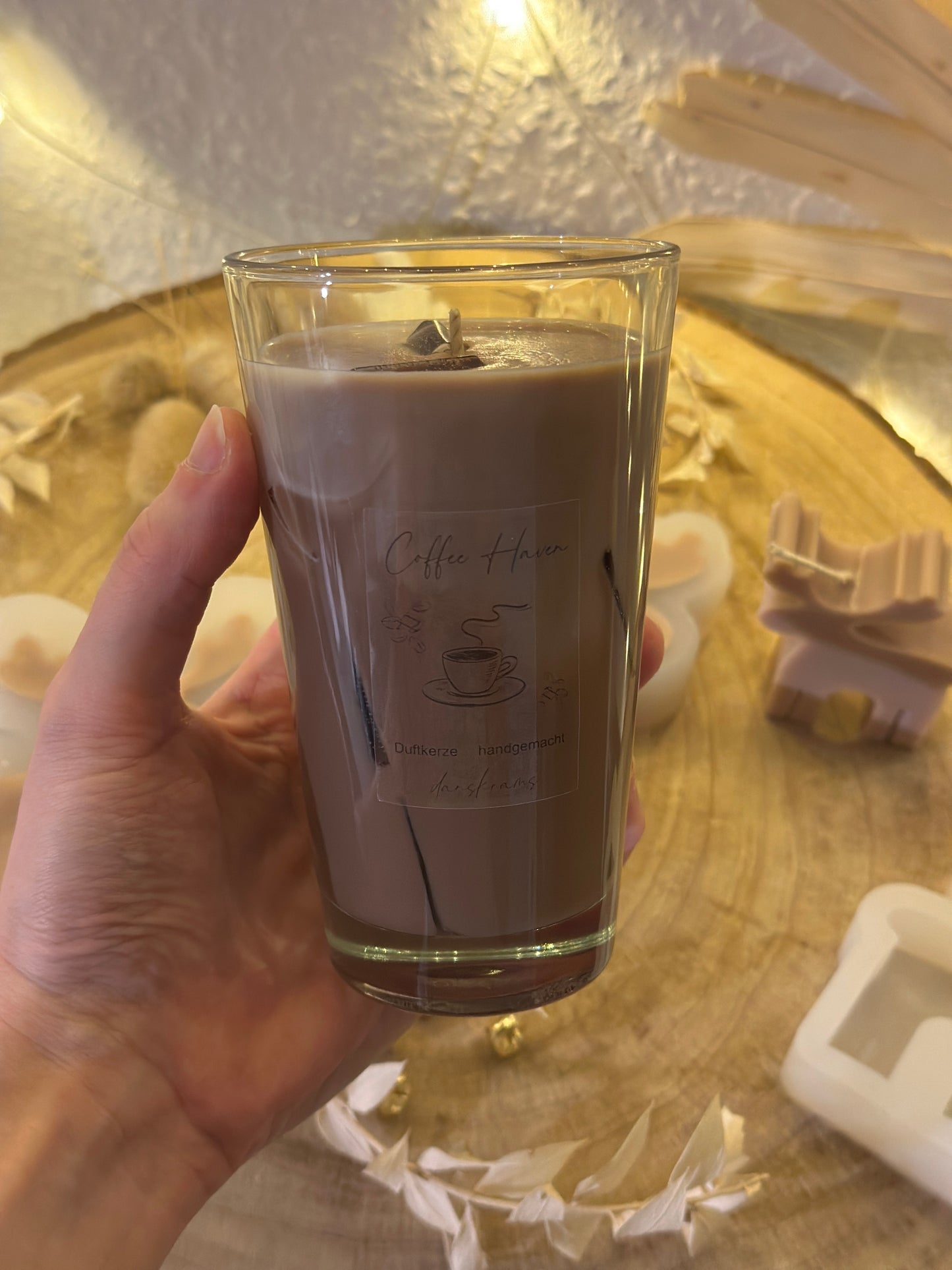 Kerze "Coffee Haven"