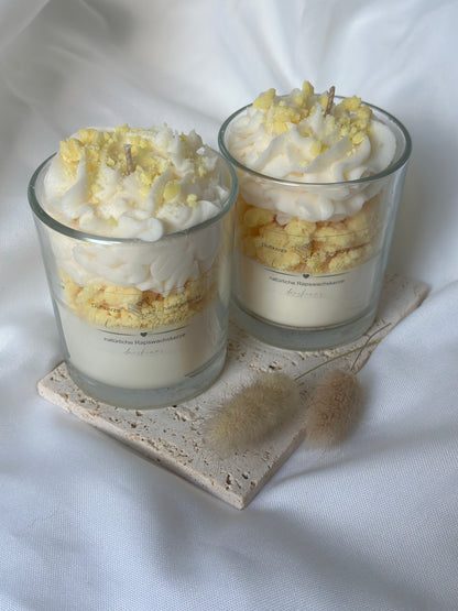 Kerze "Lemoncake Crumble"