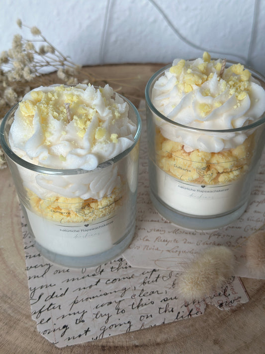 Kerze "Lemoncake Crumble"
