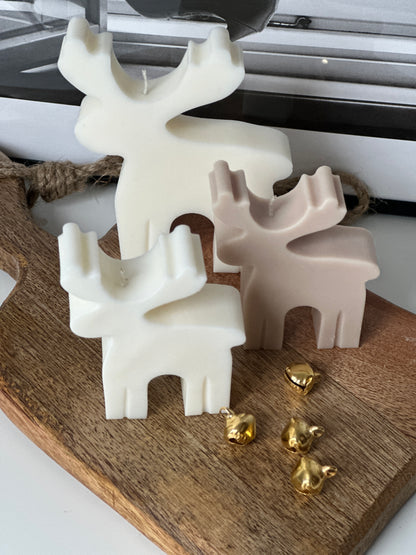 2er-Set Kerze "Elch" | Geschenkset