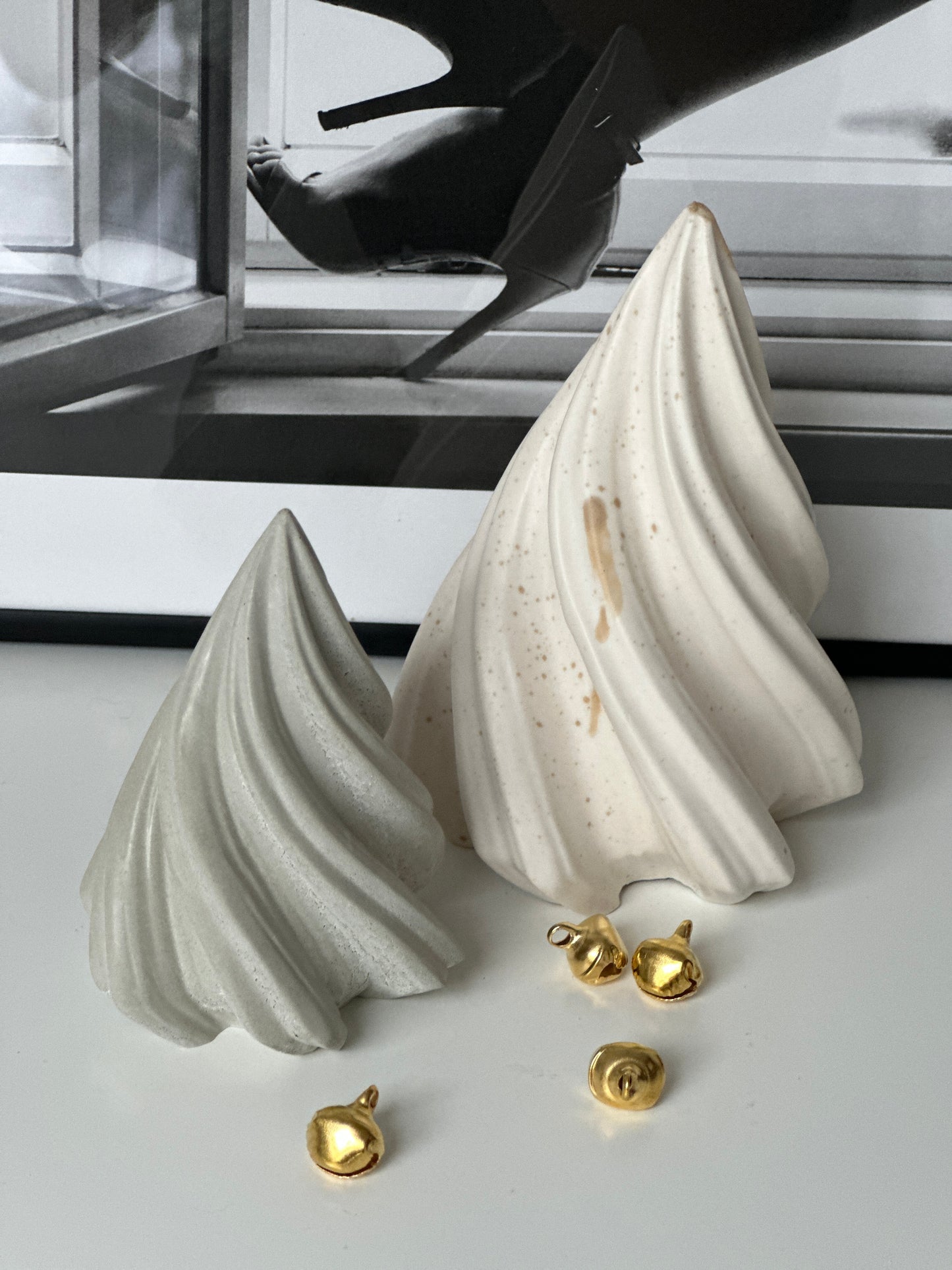 Deko Tannenbaum "swirl"